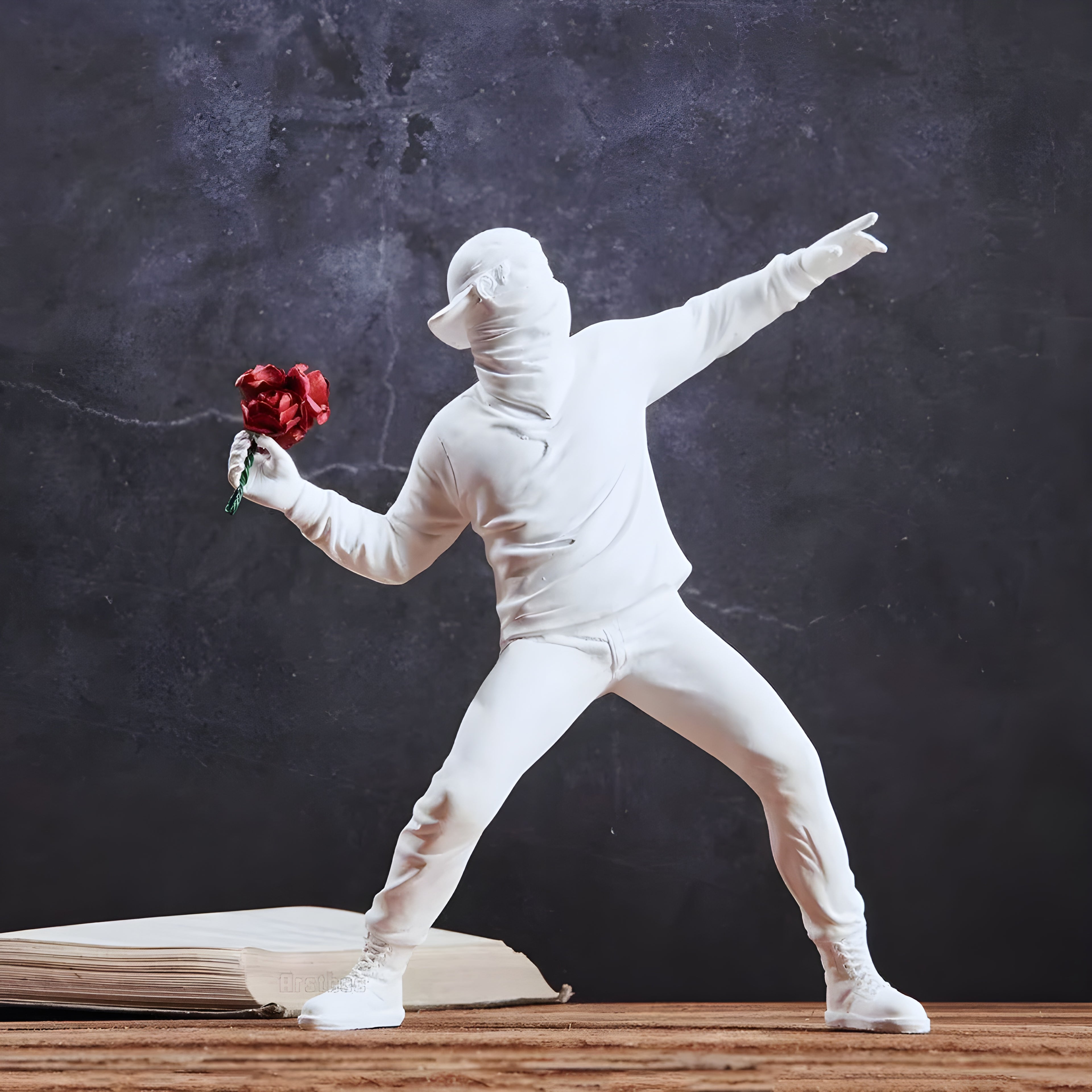 Flower Thrower Figurine