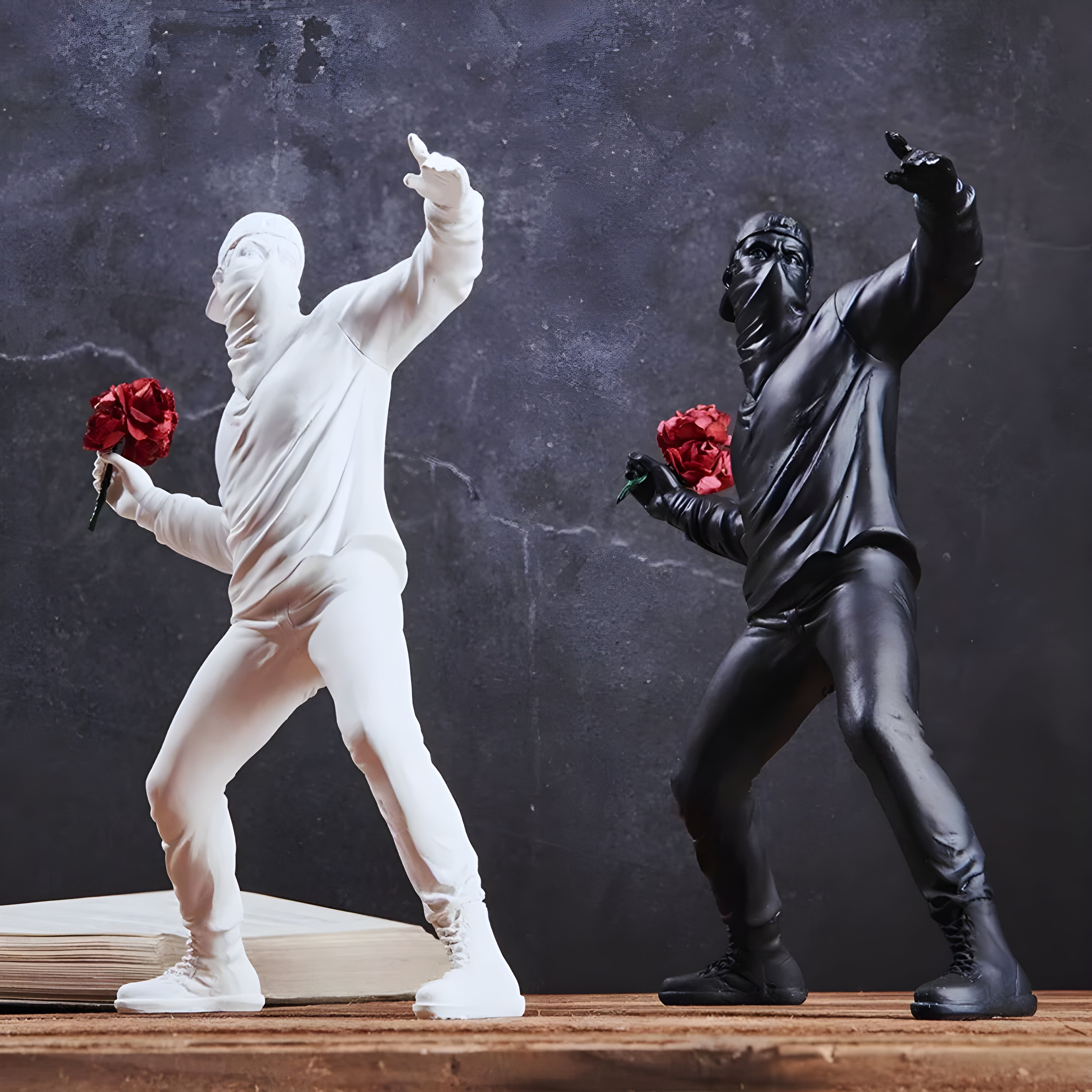Flower Thrower Figurine