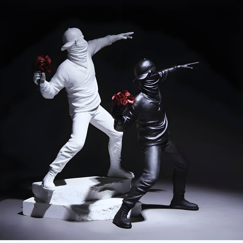 Flower Thrower Figurine
