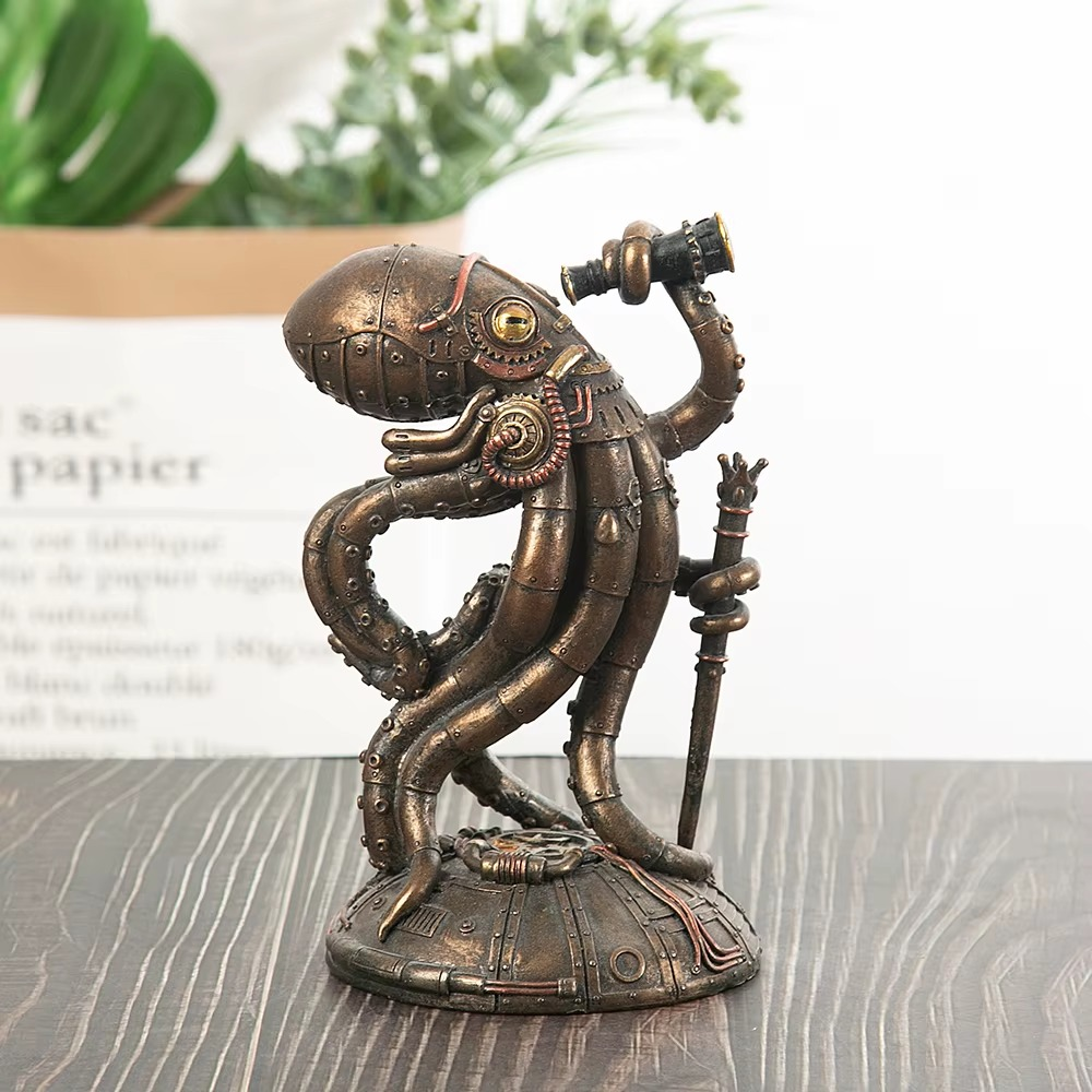 Steampunk Retro Statue