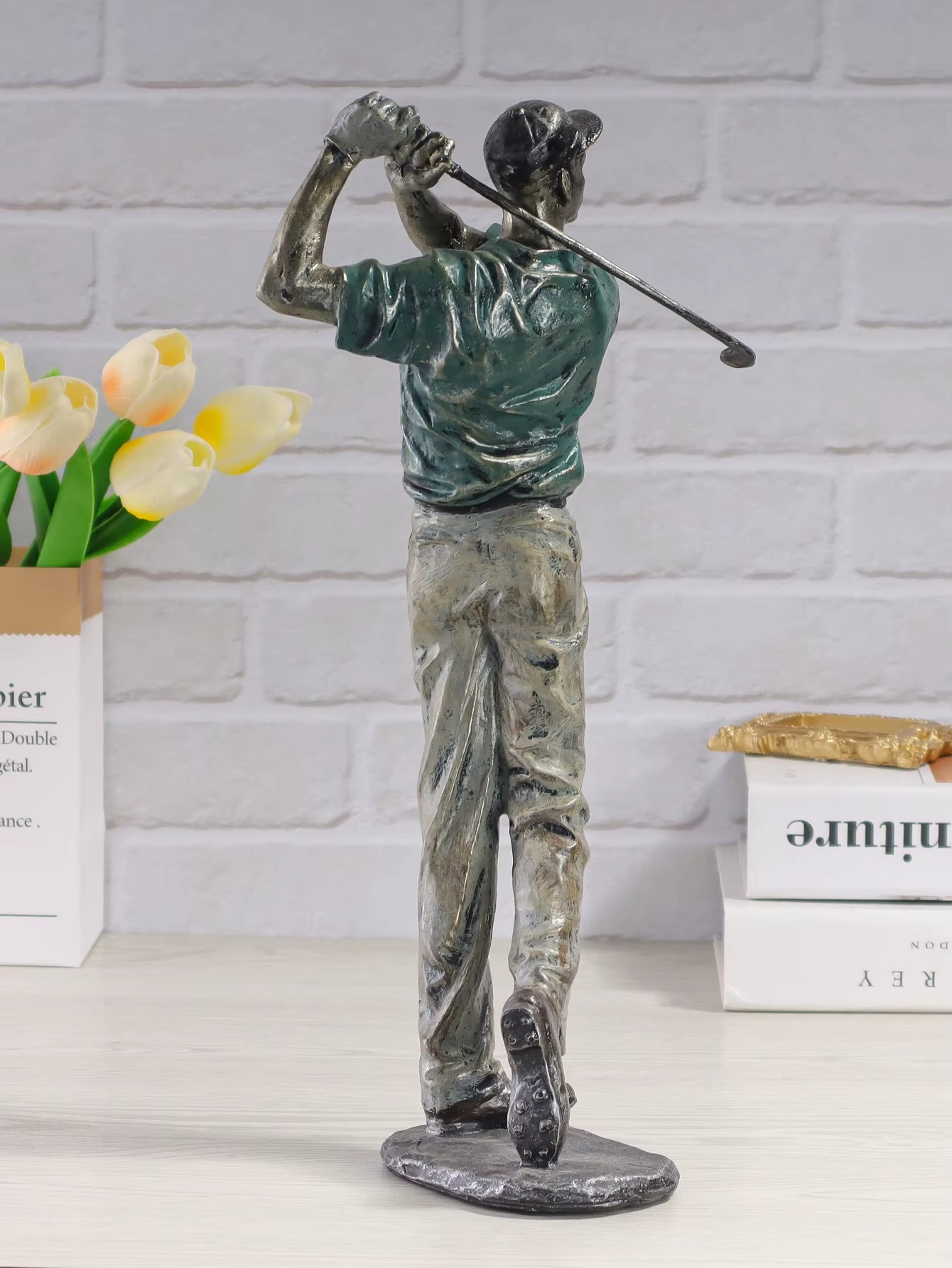 Golf Swing Statue