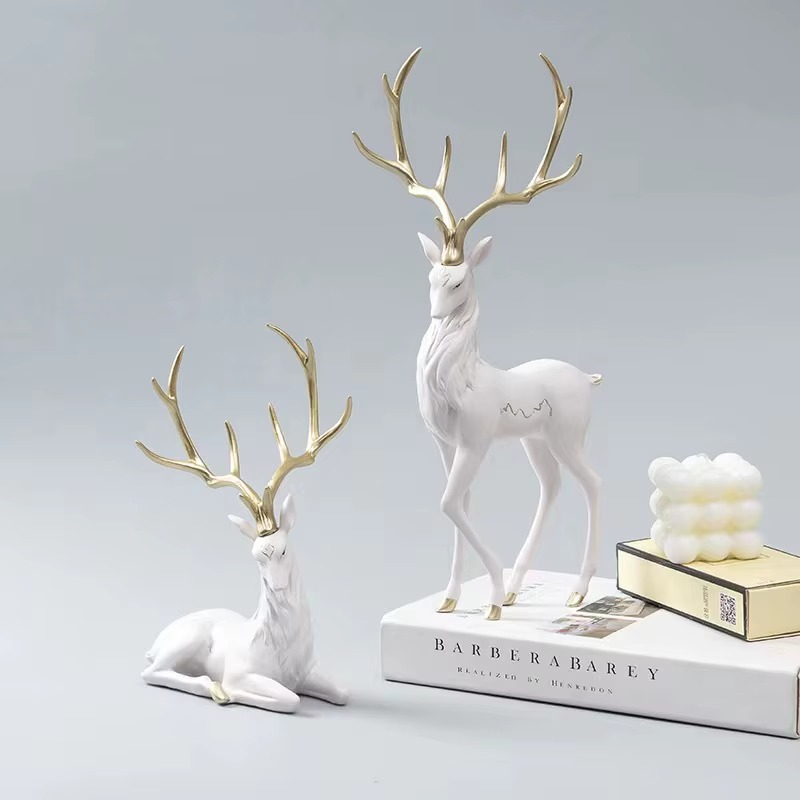 High End Deer Statue
