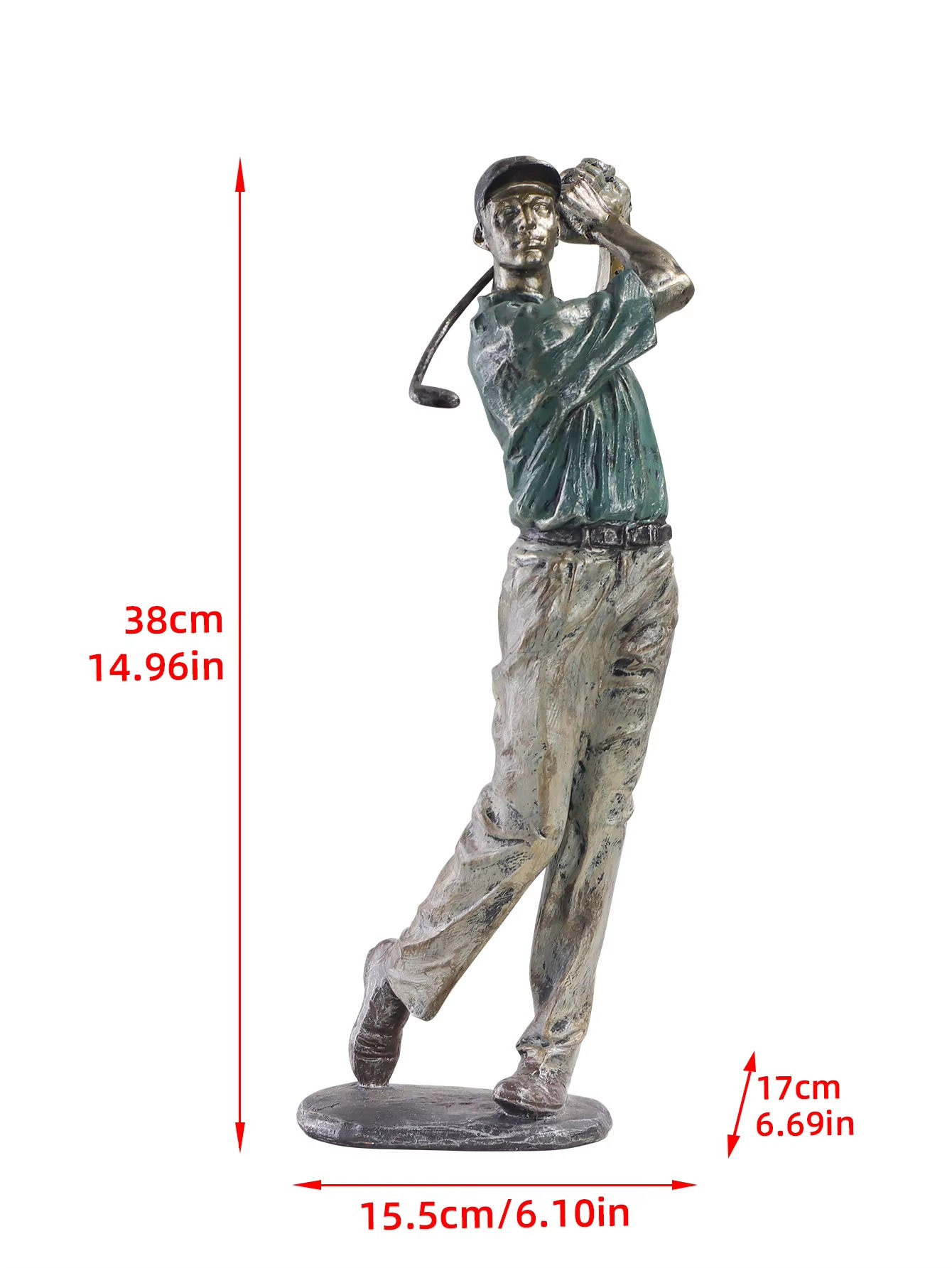 Golf Swing Statue