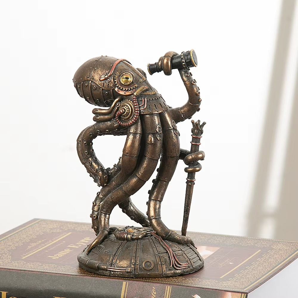 Steampunk Retro Statue
