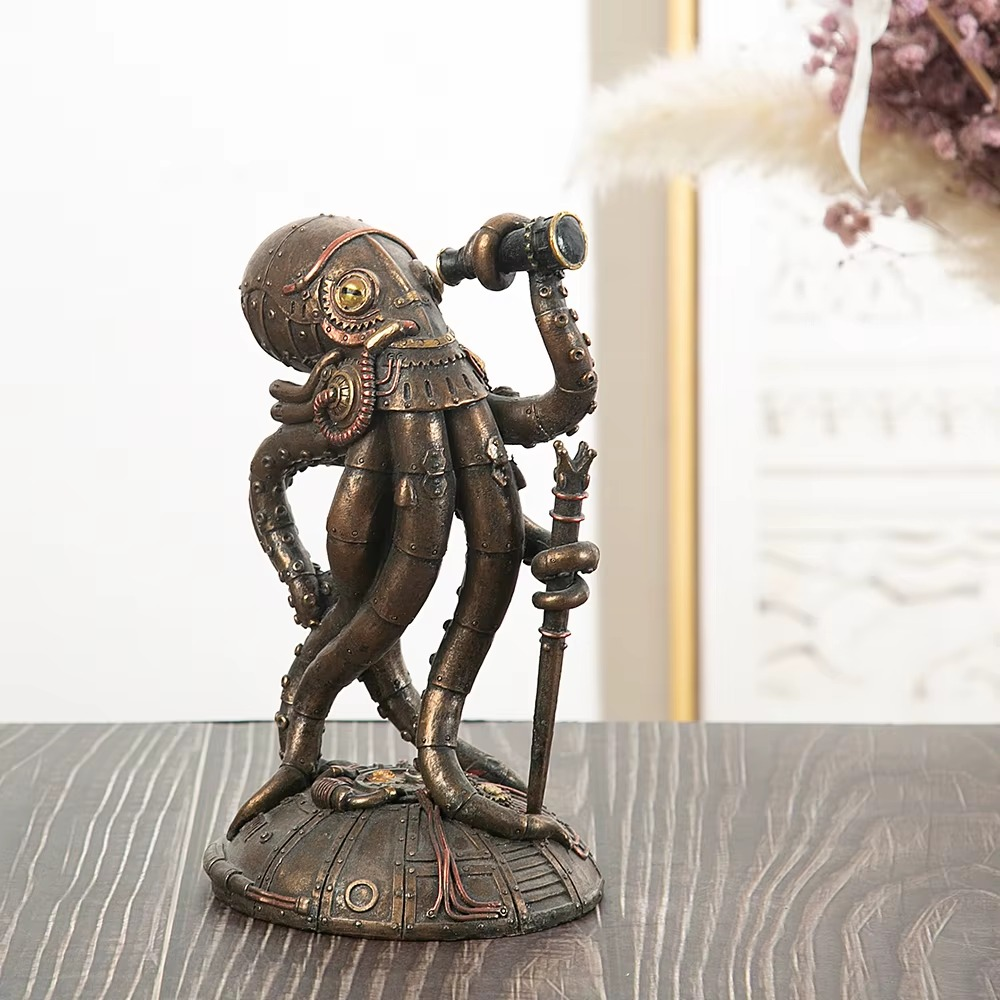 Steampunk Retro Statue