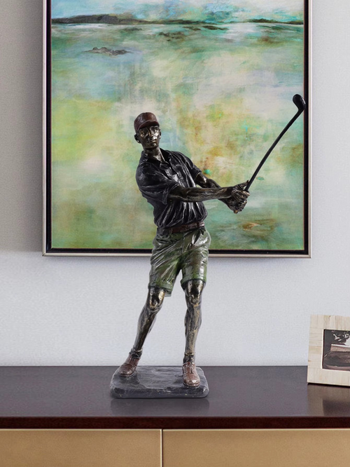Golf Swing Statue