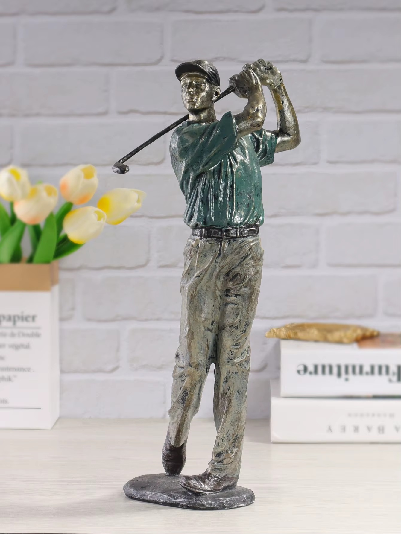 Golf Swing Statue