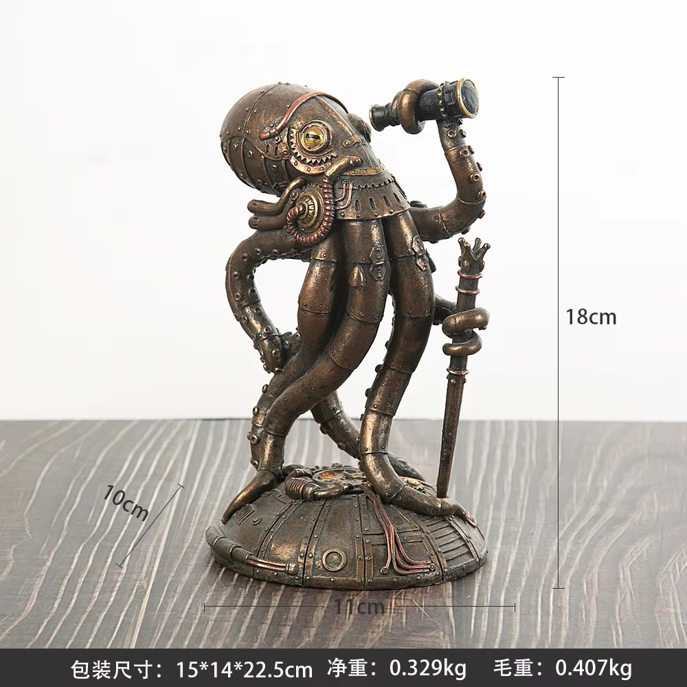 Steampunk Retro Statue