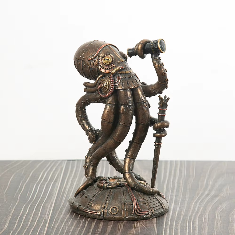 Steampunk Retro Statue