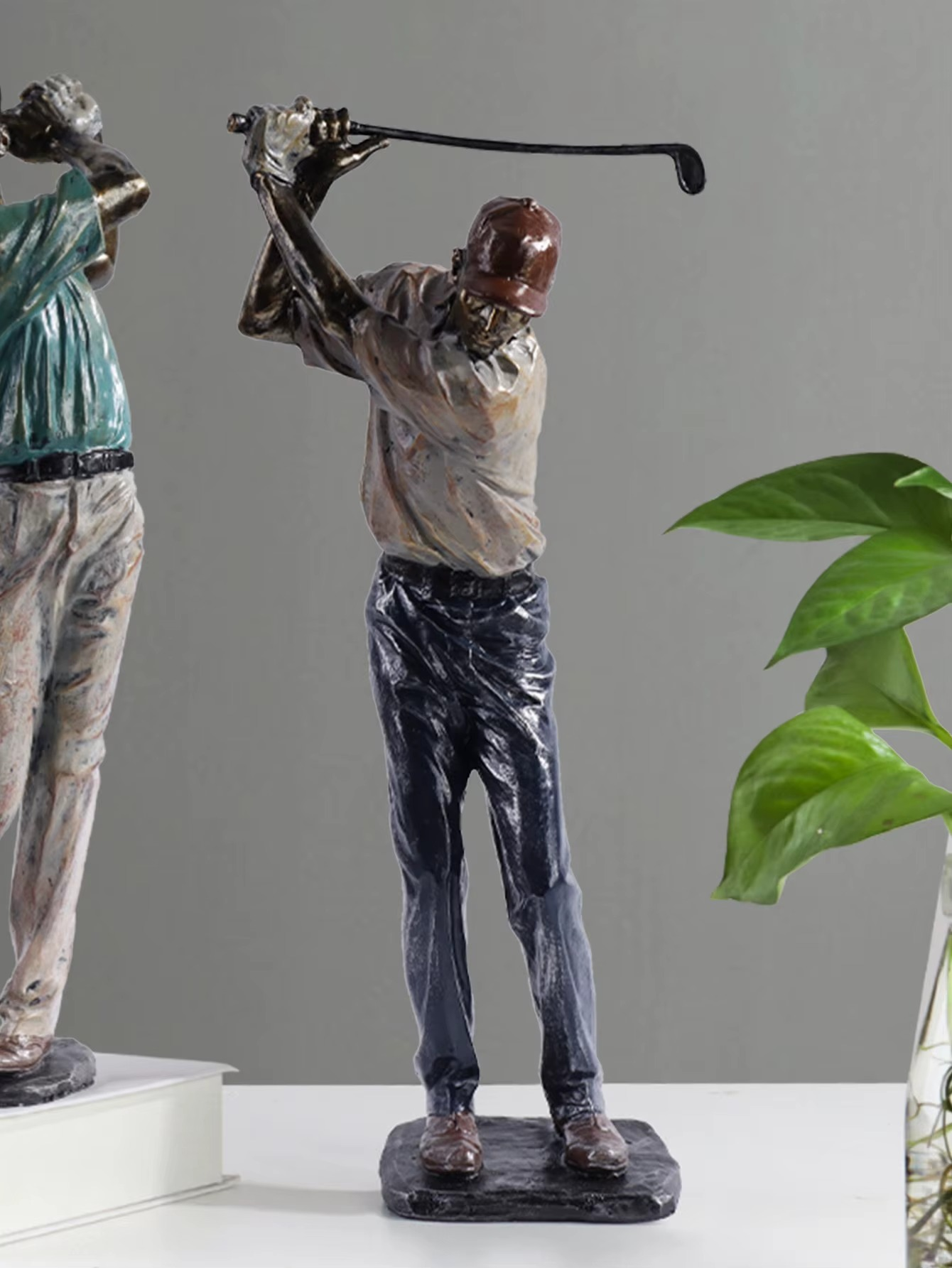 Golf Swing Statue