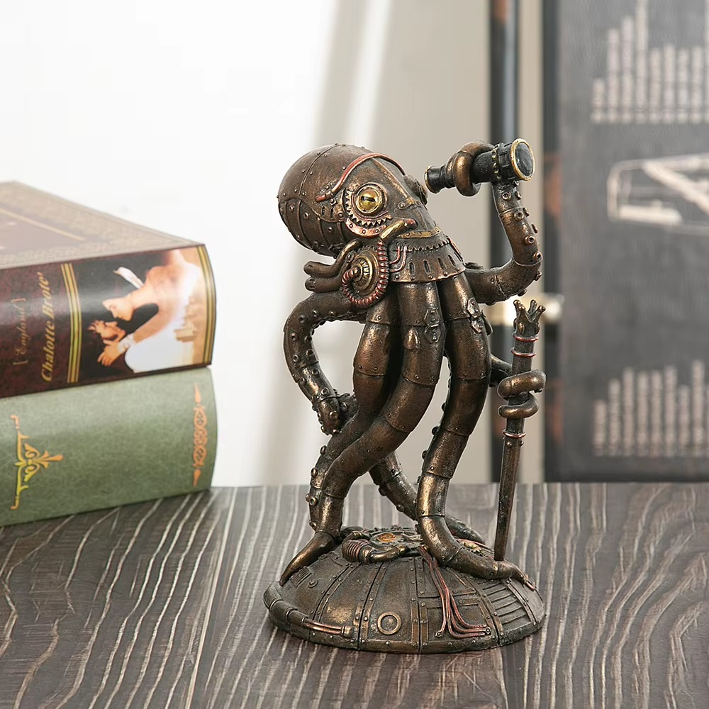 Steampunk Retro Statue