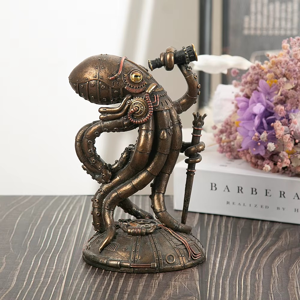 Steampunk Retro Statue